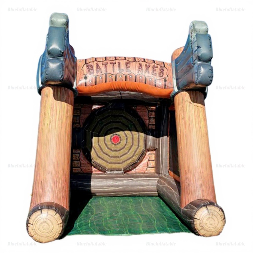 Inflatable Battle Axe Throwing Game Rental
