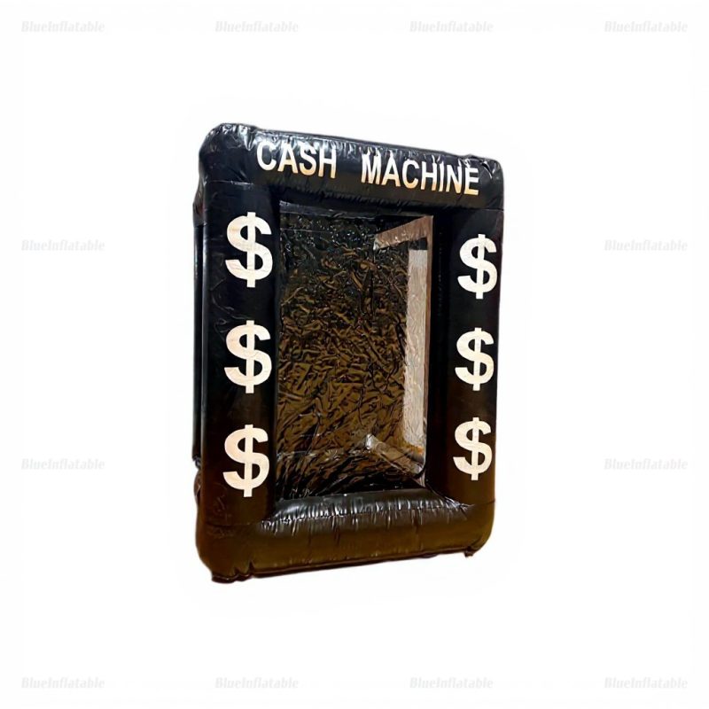 Black Vault Inflatable Cash Grab Money Booth