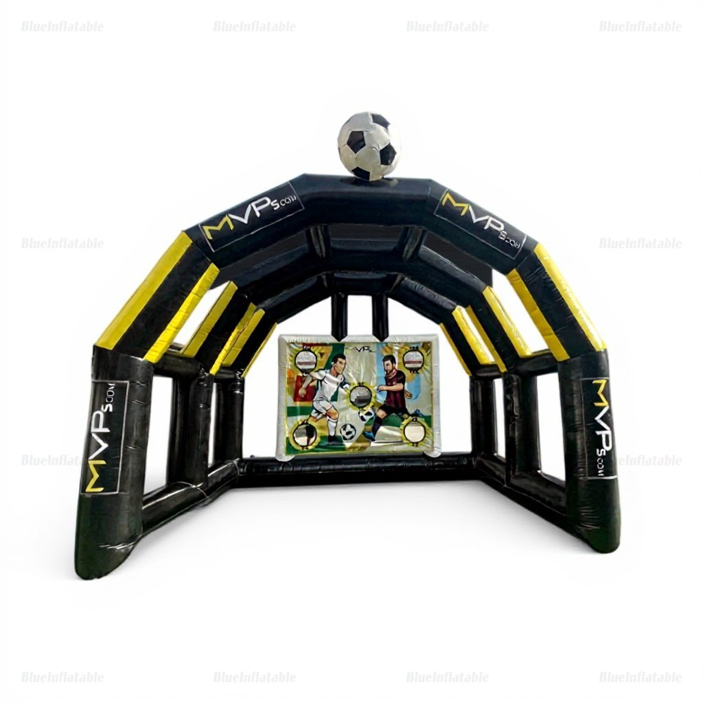Inflatable Soccer Goal Wall Game for Outdoor Team Play