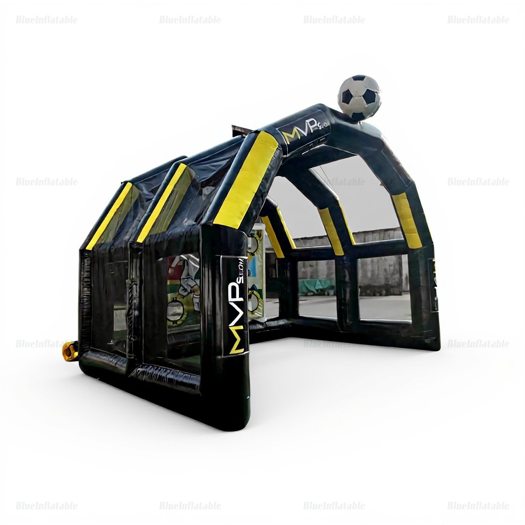 Inflatable Soccer Goal Wall Game for Outdoor Team Play - Image 4