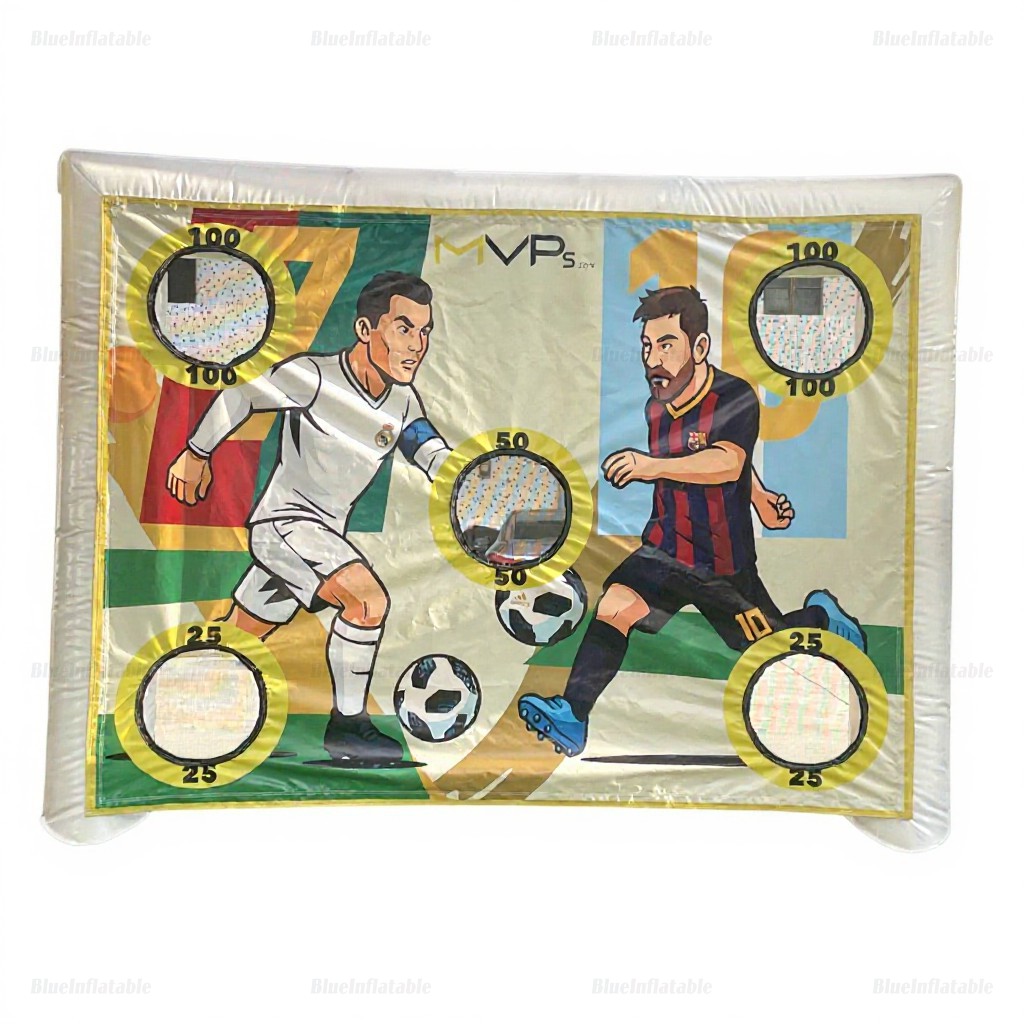 Inflatable Soccer Goal Wall Game for Outdoor Team Play - Image 8