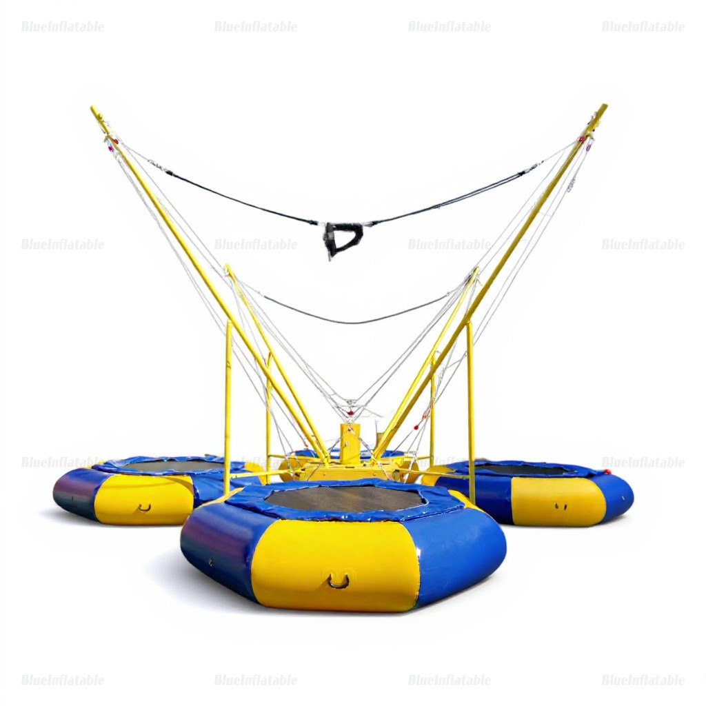 Commercial 4-Person Inflatable Bungee Trampoline - Image 3