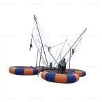 Inflatable Bungee Trampoline Amusement Park Ride