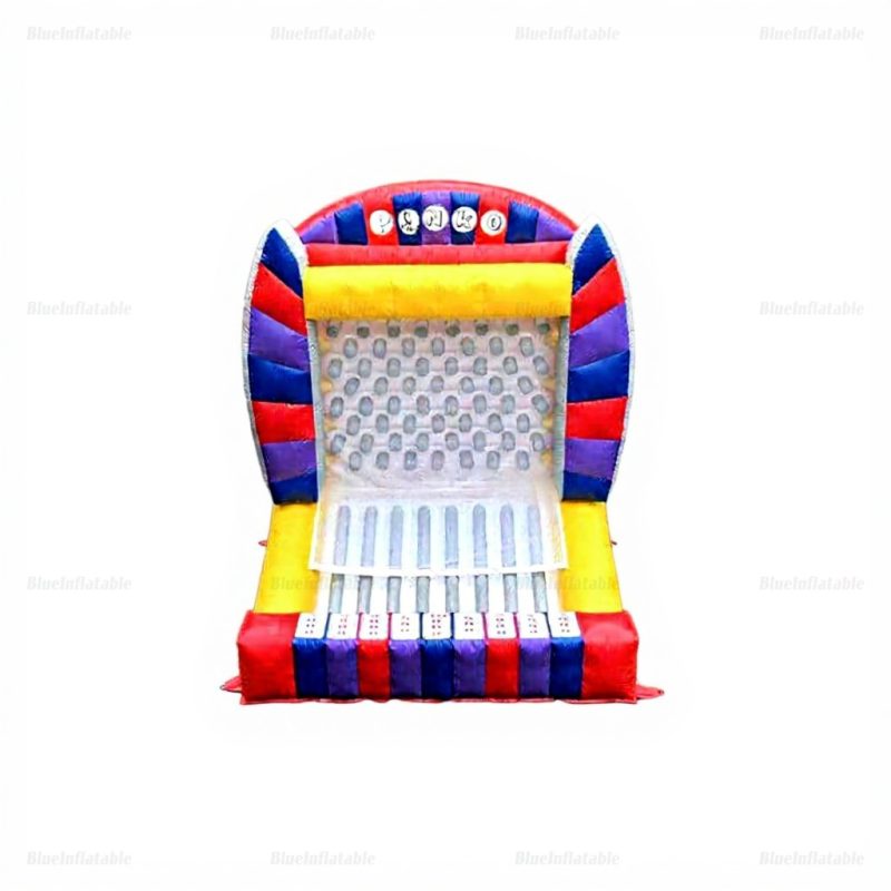 Commercial Inflatable Plinko Challenge Game for Outdoor Events
