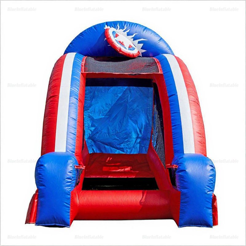 Inflatable Frisbee Toss Game Playground Rental