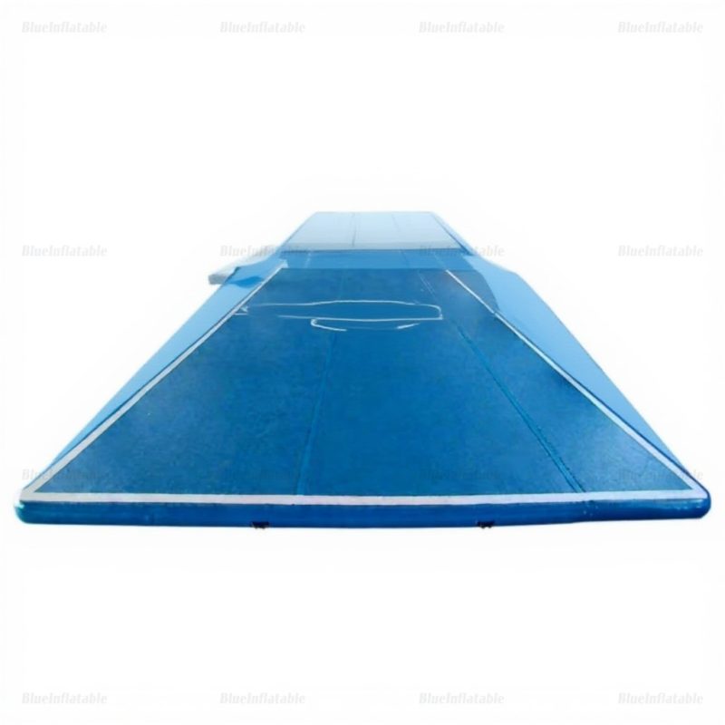 Inflatable Air Tumble Track with Basketball Hoop