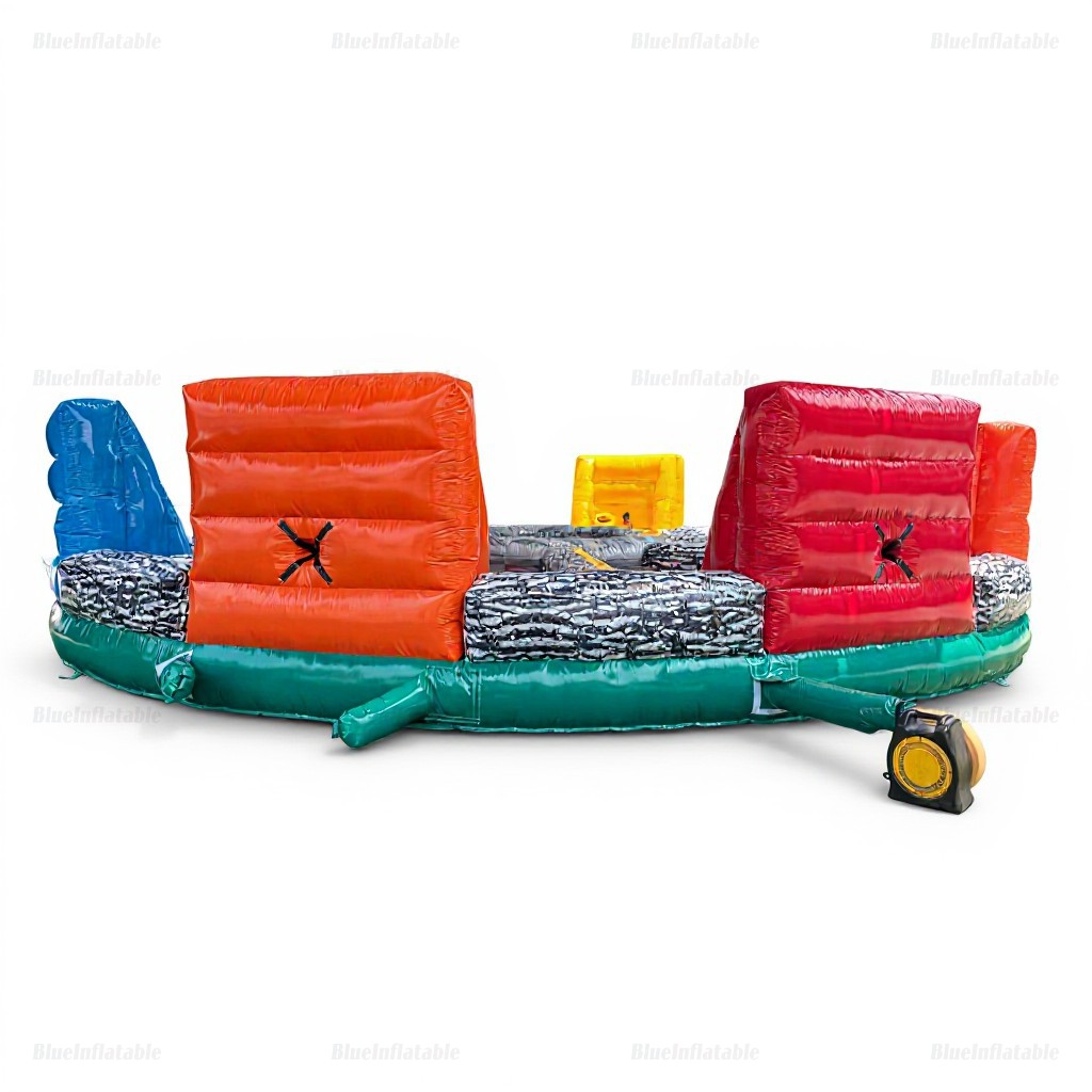 Hungry Hippo Inflatable Team Challenge Game - Image 8