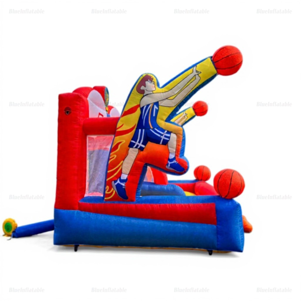 Inflatable Double Basketball Hoop Outdoor Game - Image 3