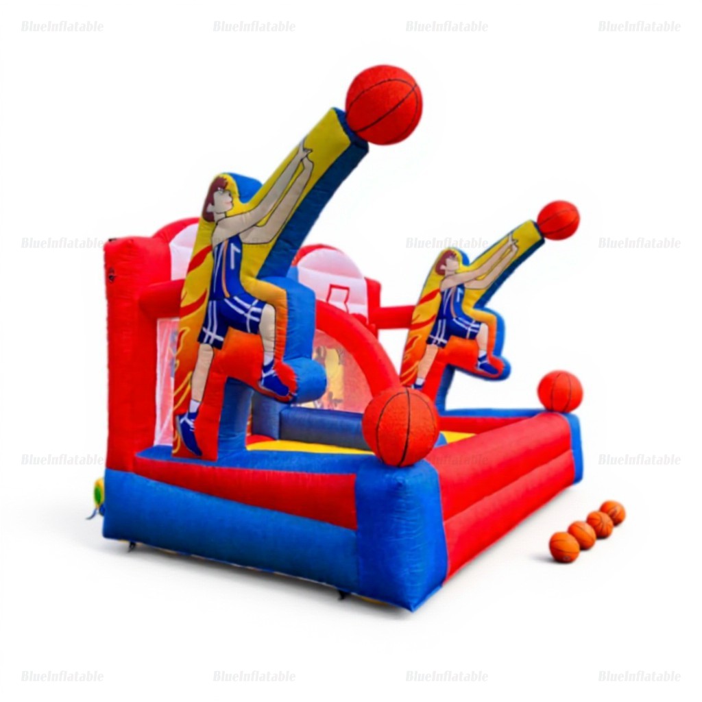 Inflatable Double Basketball Hoop Outdoor Game - Image 4