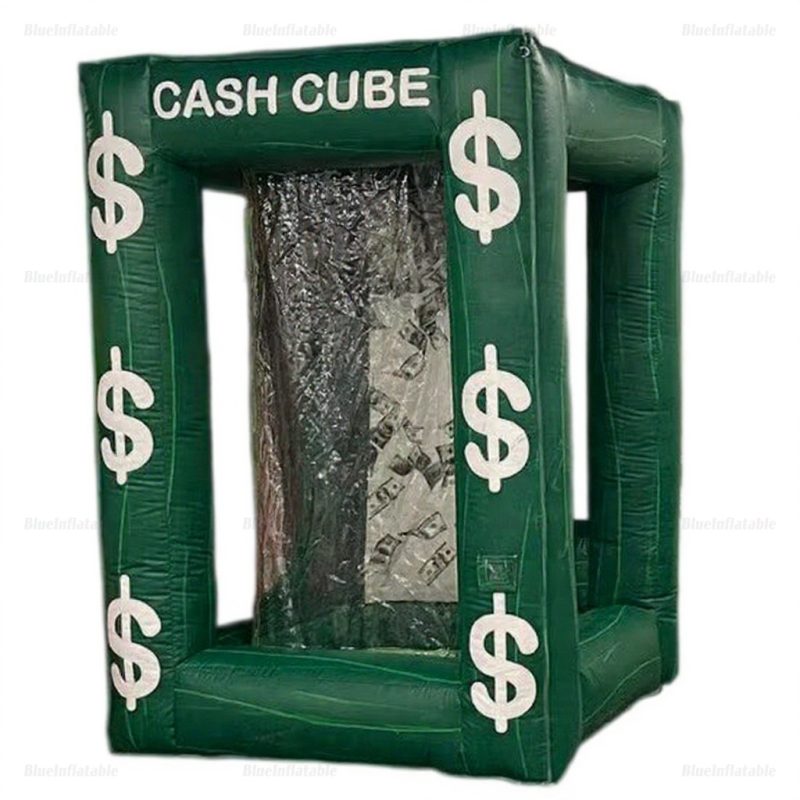 Inflatable Cash Cube Money Grab Booth Game