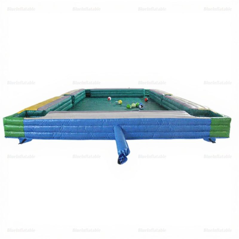 Inflatable Pool Soccer and Billiards Game Table