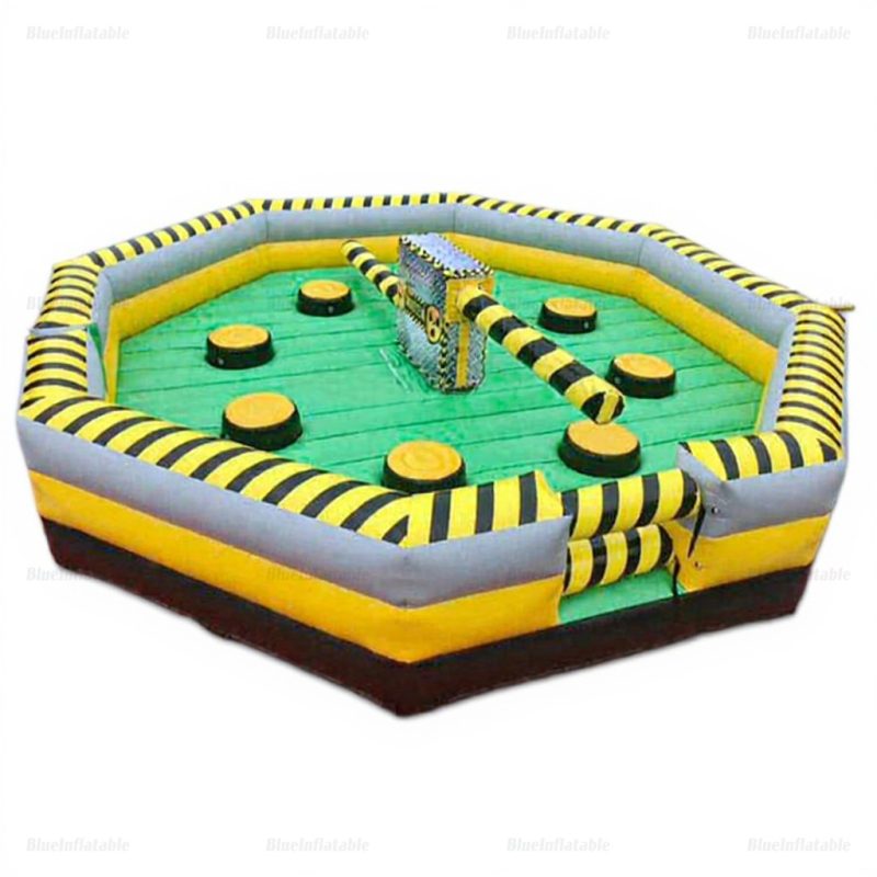 Inflatable Mechanical Wipeout Challenge Game