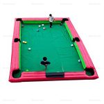 Inflatable Human Billiard Soccer Pool Table Game