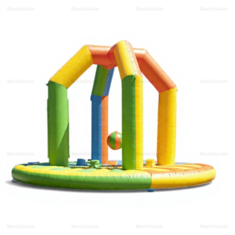 Inflatable Sports-Themed Tetherball Wrecking Ball Game