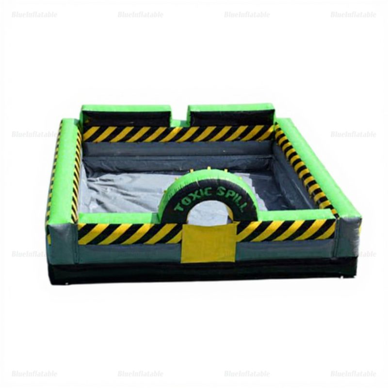 Toxic Spill Inflatable Foam Pit Water Slide