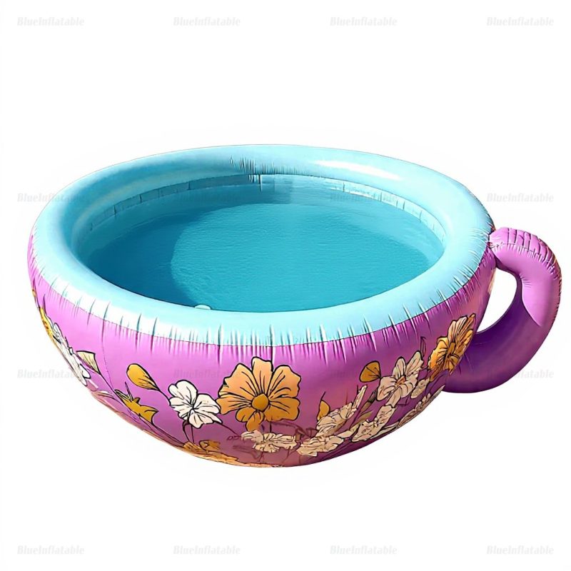 Inflatable Teacup Pool Party Rental