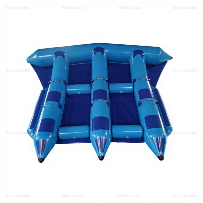 Commercial Inflatable Flying Fish Banana Boat Water Toy