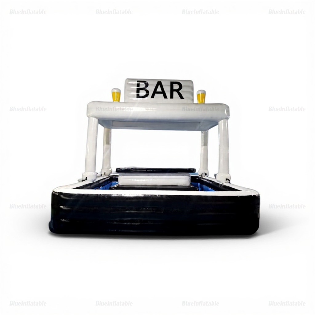 Inflatable Outdoor Pool Bar Party Float - Image 3