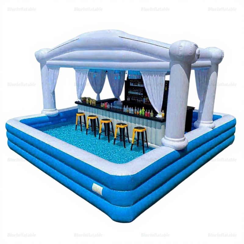 Inflatable Pool Bar for Parties and Events