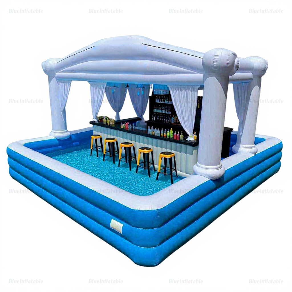 Inflatable Pool Bar for Parties and Events