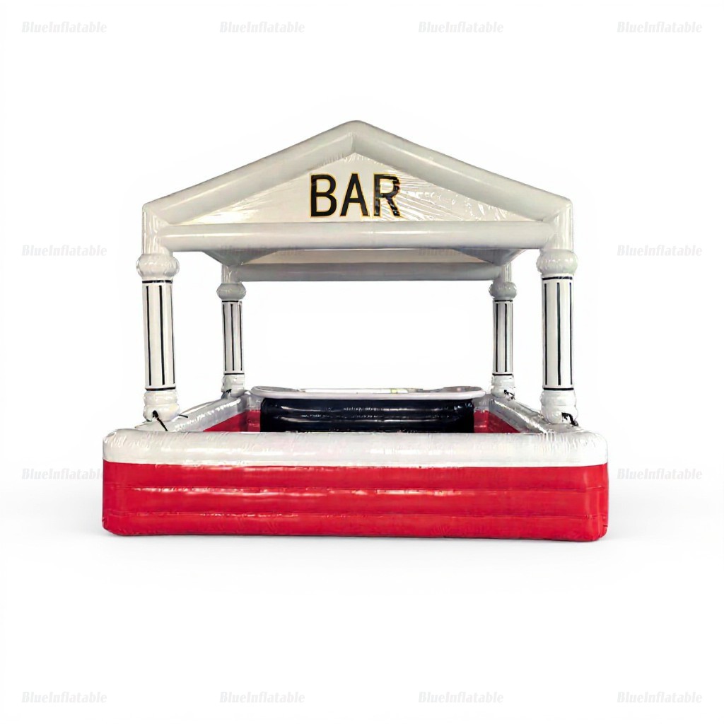 Inflatable Outdoor Pool Bar for Parties and Events - Image 2