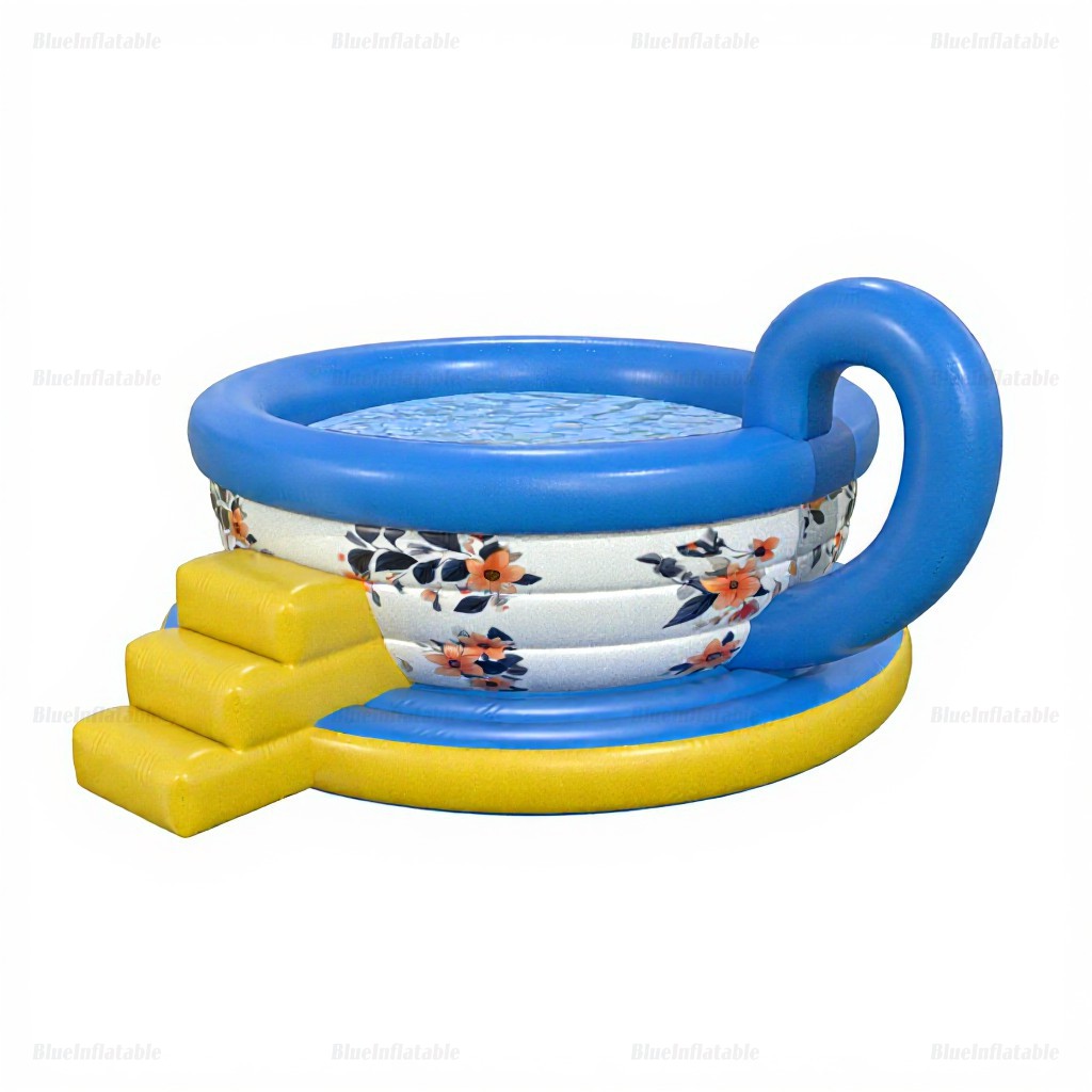 Inflatable Teacup Pool for Outdoor Fun - Image 7