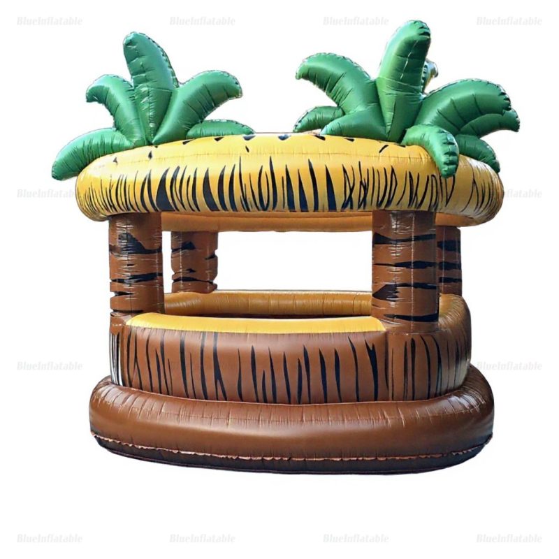 Inflatable Tiki Bar Float for Backyard Parties