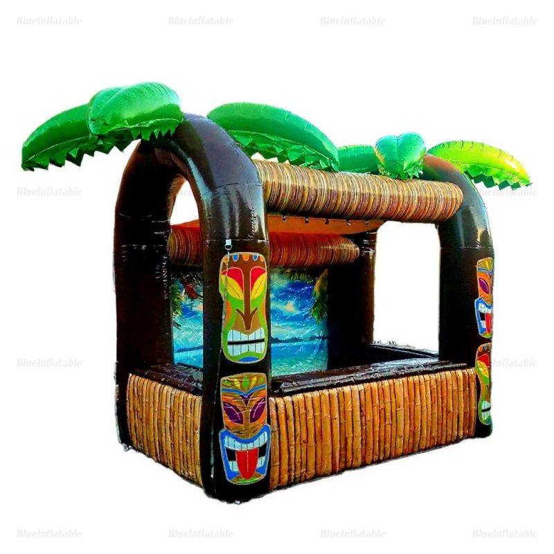 Inflatable Tropical Tiki Bar for Backyard Parties