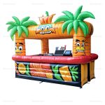 Tropical Tiki Bar Inflatable Pub for Outdoor Parties