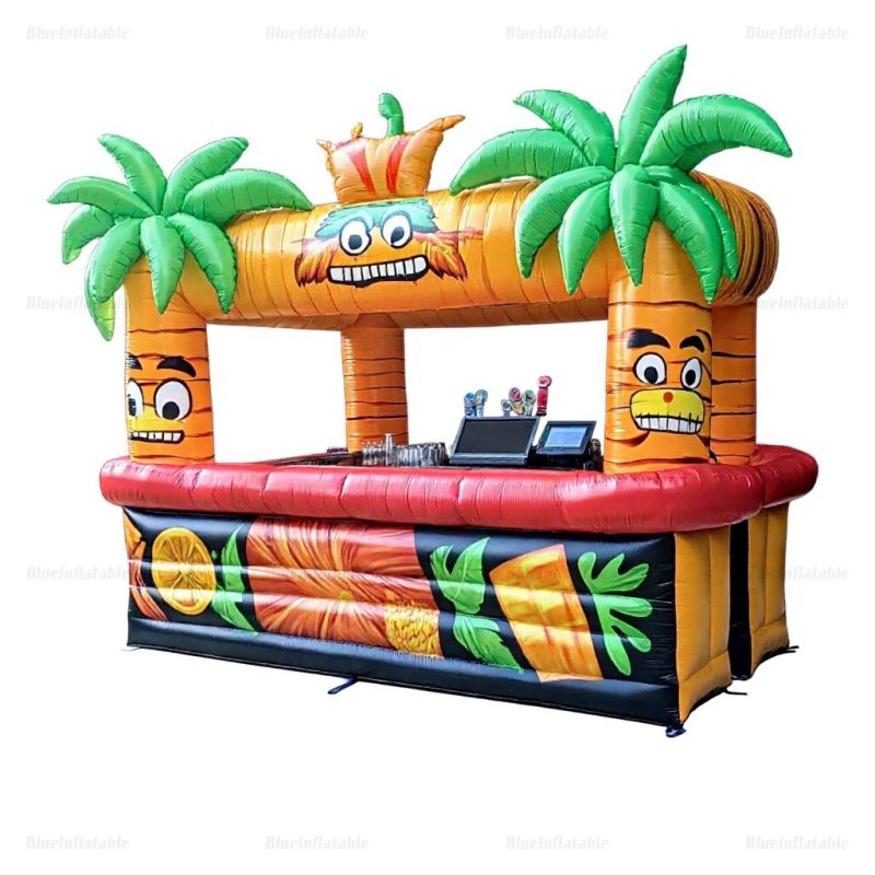 Tropical Tiki Bar Inflatable Pub for Outdoor Parties