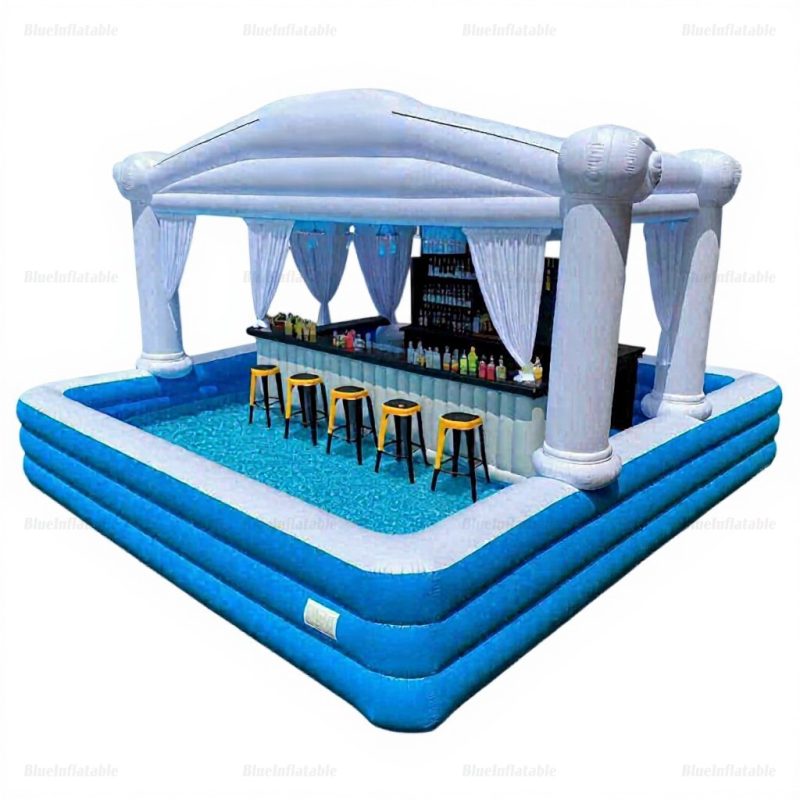 Inflatable Pool Bar for Parties and Events