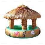 Inflatable Floating Tiki Bar for Water Parties