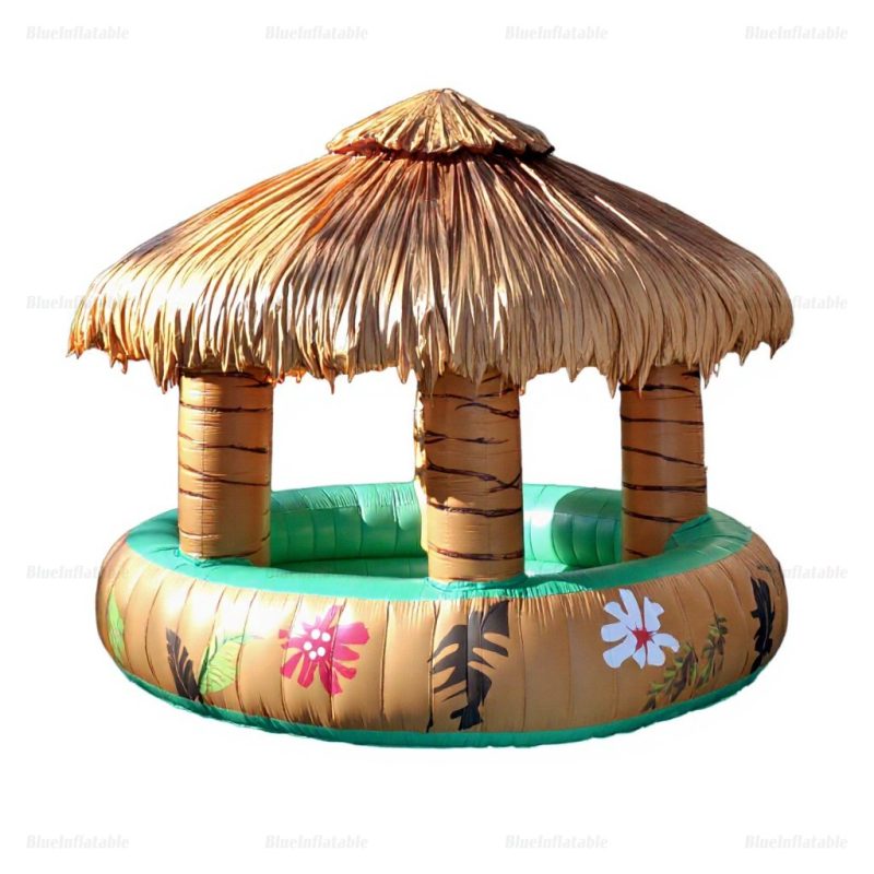 Inflatable Floating Tiki Bar for Water Parties
