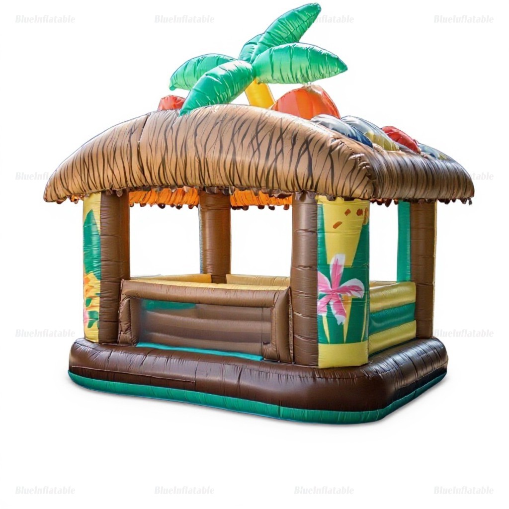 Inflatable Floating Tiki Bar for Kids' Backyard Parties