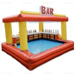Inflatable Pool Bar & Table Rental for Outdoor Parties