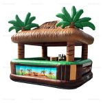 Portable Inflatable Floating Tiki Bar Tent