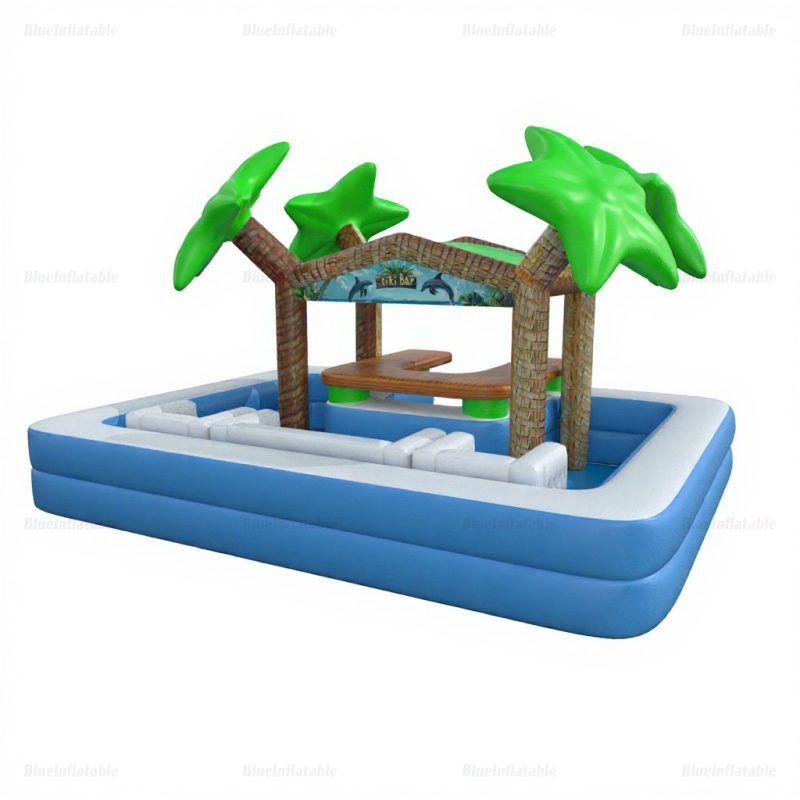 Tiki Bar Floating Pool Lounge Island Inflatable