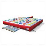 Giant Inflatable Twister Game Mattress
