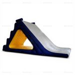 Dark Blue Sealed Inflatable Water Slide