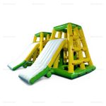 Inflatable Floating Water Slide & Climbing Tower