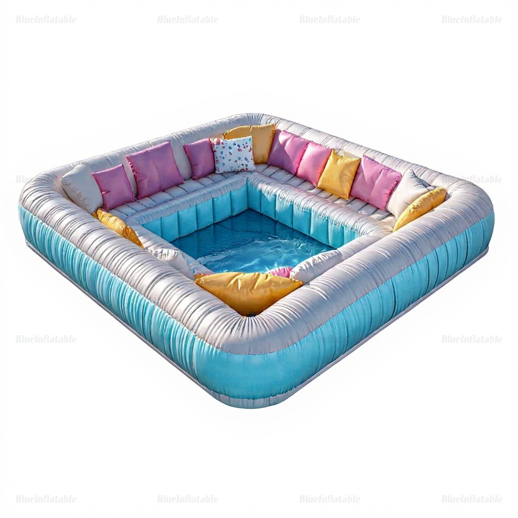 Inflatable Pool Sofa Float for Parties and Games