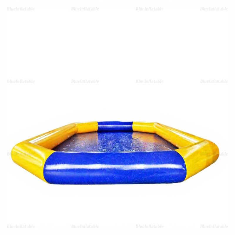 Blue & Yellow Inflatable Kids Water Play Pool