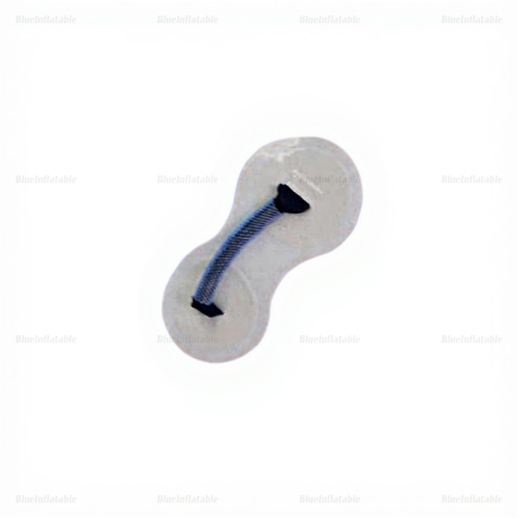 Blue Transparent Inflatable Water Roller Tube - Image 4