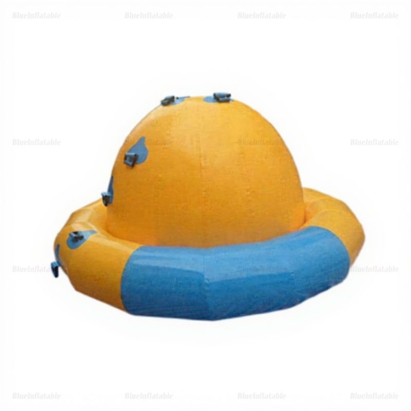 Sealed PVC Inflatable Saturn Water Slide