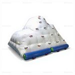 Inflatable Floating Iceberg Water Slide and Climbing Toy