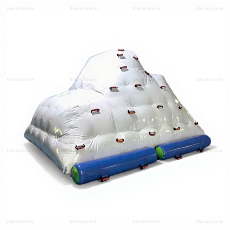 Inflatable Floating Iceberg Water Slide and Climbing Toy