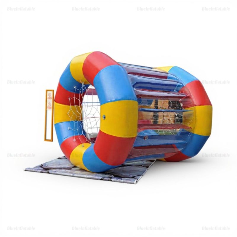 Colorful Inflatable Water Roller Barrel