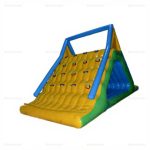 Custom Logo Commercial Floating Inflatable Water Slide