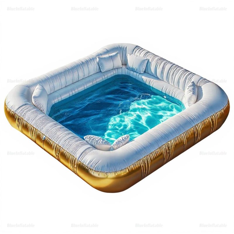 Inflatable Pool Sofa for Backyard Water Games