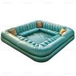 Inflatable Family Sofa Pool for Outdoor Relaxation